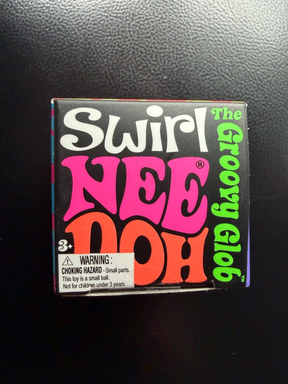 Schylling Groovy Glob Swirl NeeDoh Stress Ball Sensory Fidget Toy New Box